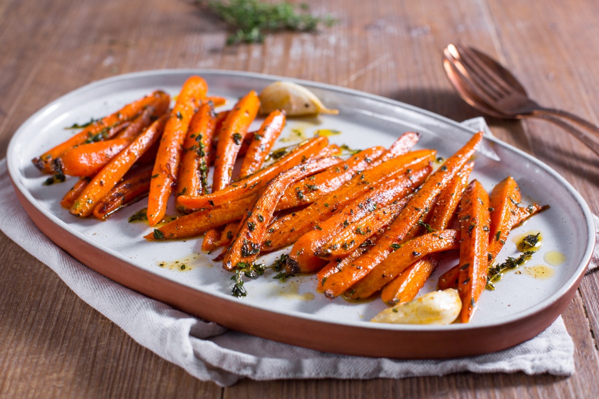 Zanahorias a la sartén