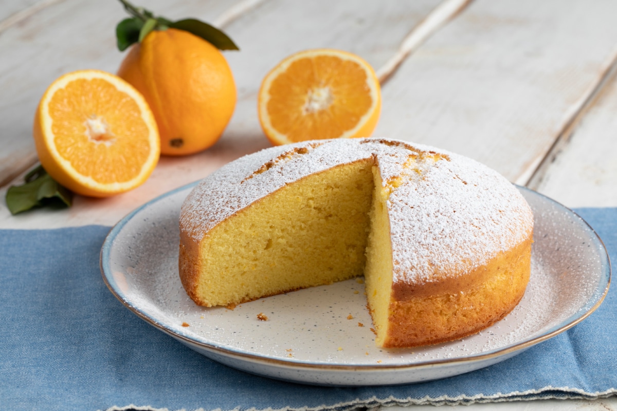 Tarta de naranja