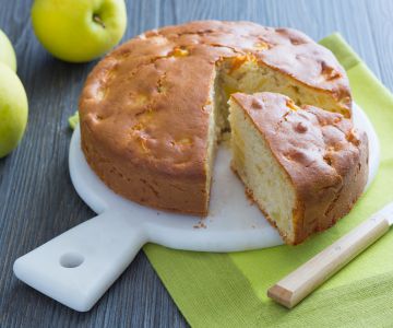 Tarta de manzana y mascarpone