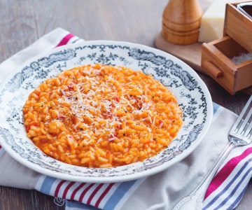 Risotto a la amatriciana