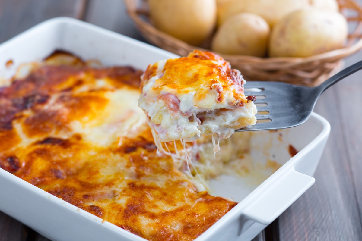 Parmigiana de patatas