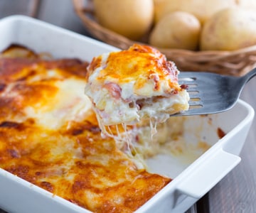 Parmigiana de patatas