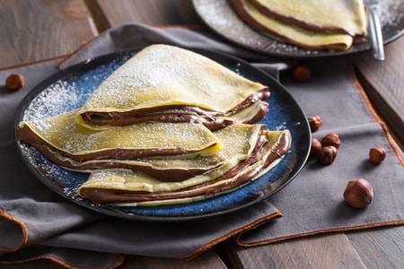 Crepe con Nutella