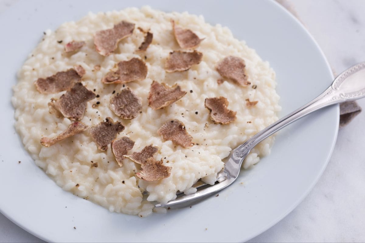 Risotto de trufa