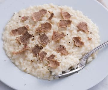 Risotto de trufa