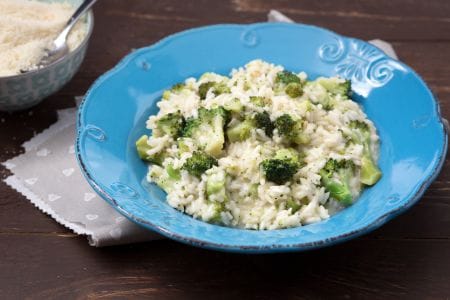 Risotto con brócoli