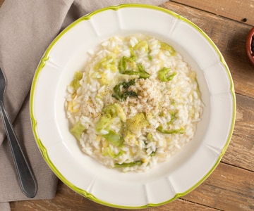 Risotto con col