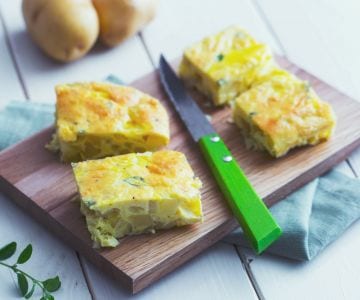 Tortilla de patatas al horno